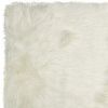 24" X 36" X 1.5" Off White Faux Rectangular - Area Rug