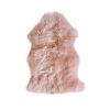 24" X 36" X 1.5" Pink Single Sheepskin - Area Rug