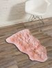 24" X 36" X 1.5" Pink Single Sheepskin - Area Rug