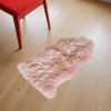 24" X 36" X 1.5" Pink Single Sheepskin - Area Rug