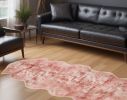 Pink Animal Print Area Rug