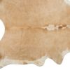 72" X 84" Tan And White Cowhide - Rug