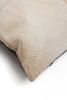 18" Natural Cowhide Throw Pillow