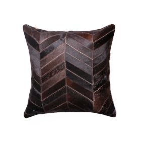 18" X 18" X 5" Chocolate  Pillow