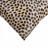 12" X 20" X 5" Cheetah Cowhide  Pillow