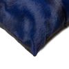 18" X 18" X 5" Navy Cowhide  Pillow 2 Pack