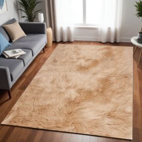 60" X 96" Off White Sheepskin - Rug Or Throw