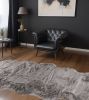 2" X 6" Gray Sheepskin Double - Area Rug