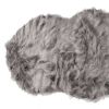 2" X 6" Gray Sheepskin Double - Area Rug