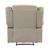 40" Contemporary Beige Fabric Chair