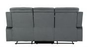 40" Modern Grey Fabric Sofa