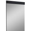 45" Black Framed Accent Mirror