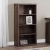 48" Brown Wood Bookcase