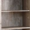 48" Taupe Wood Bookcase