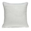 20" X 7" X 20" Cool Transitional Gray And White Pillow Cover With Poly Insert