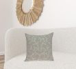 20" X 7" X 20" Elegant Transitional Beige Pillow Cover With Poly Insert