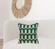 20" X 7" X 20" Handmade Transitional Multicolored Pillow Cover With Poly Insert