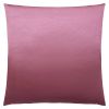 18" X 18" Pink Polyester Zippered Pillow