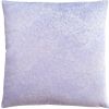 Set Of Two 18" X 18" Purple Polyester Feather Zippered Pillow