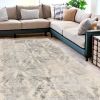 7' X 9'  Polypropylene Ivory Or Grey Area Rug