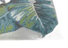 7' X 10'  Polypropylene Teal Or  Green Area Rug