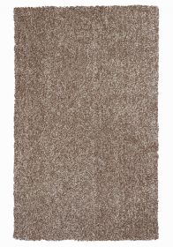 8' X 10' Polyester Beige Heather Area Rug