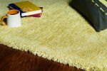 8'X10' Yellow Heather Indoor Shag Rug