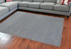 8'X10' Grey Indoor Shag Rug