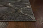 7 X 10  Polypropylene Charcoal Area Rug