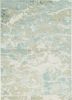 8'X11' Sand Grey Machine Woven Abstract Watercolor Indoor Area Rug