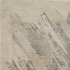 8'X10' Ivory Grey Machine Woven Abstract Brushstrokes Indoor Area Rug