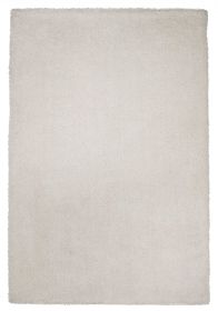 8'X11' Ivory Indoor Shag Rug