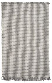 7' X 9'  Wool Ivory Or Grey Area Rug