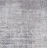 8'X10' Slate Grey Hand Loomed Abstract Brushstroke Indoor Area Rug