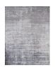 8'X10' Slate Grey Hand Loomed Abstract Brushstroke Indoor Area Rug