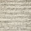 9'x13' Grey Heather Hand Woven Knobby Stripes Indoor Area Rug